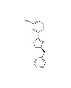 Astatech (S)-4-BENZYL-2-(6-METHYLPYRIDIN-2-YL)-4,5-DIHYDROOXAZOLE, 95.00% Purity, 0.25G
